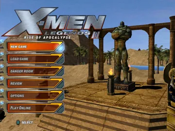 X-Men Legends II - Rise of Apocalypse screen shot title